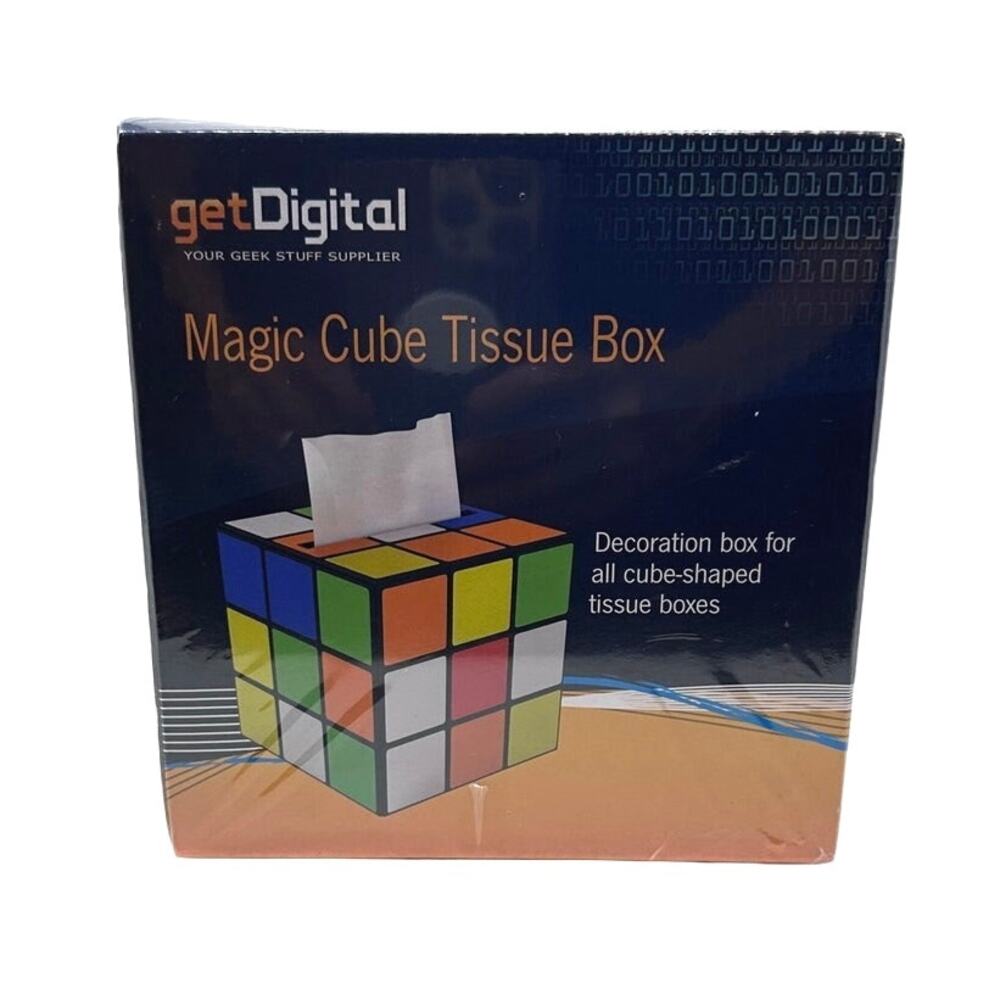 New in Box Magic Cube Tissue Box - Picture 5 of 6